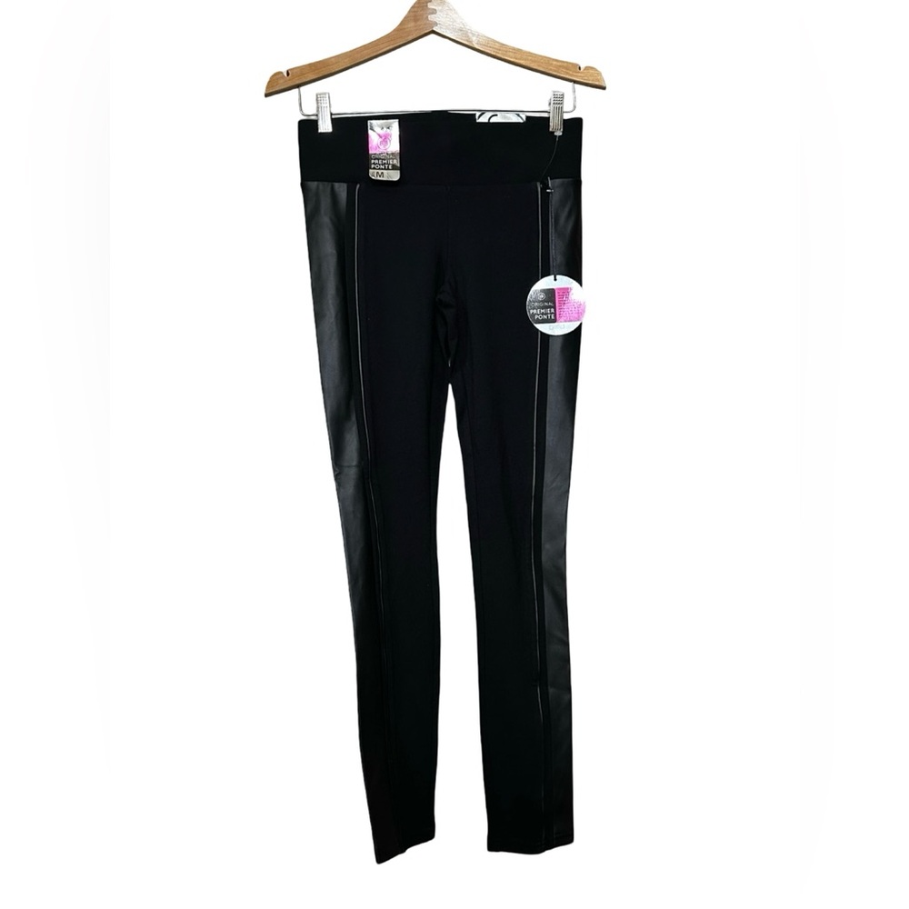 Boom Boom Jeans Original Premiere Ponte Pant Black Women’s Size Medium.